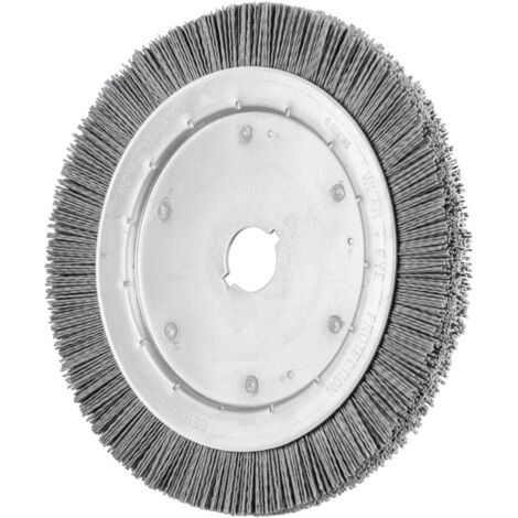 PFERD Rundbürste schmal ungezopft RBU Ø250x16xvariable Bohrung SiC-Filament-Ø0,90 Korn 180