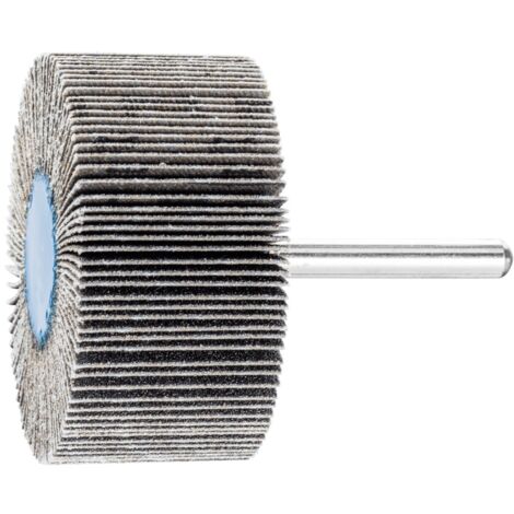 PFERD SIC Fächerschleifer F Ø 60x30mm Schaft-Ø 6 mm SIC120 für harte NE Metalle
