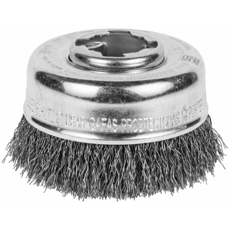 PFERD - Spazzola a tazza X-LOCK, filo in acciaio