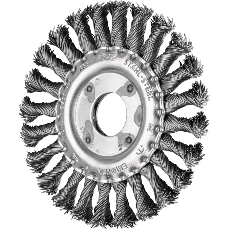 Pferd - Brosse ronde rbg D.125mm épaisseur fil 0,5mm sta 0,5mm 12500min 1 pièce.