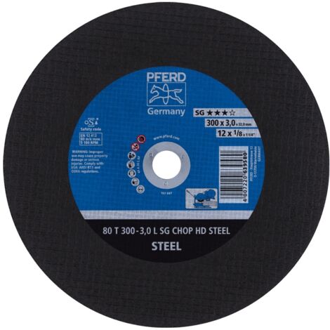 PFERD Stahltrennscheibe 80T 300-3,0 L 56 Chopna Steel 32 663230