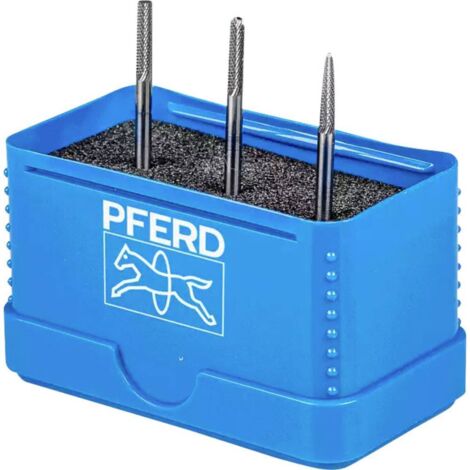 PFERD TOOLS 21901303 Set di frese Metallo temprato Diametro albero 3 mm