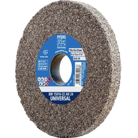 PFERD TOOLS 39008418 Disco per smerigliatrice Diametro 150 mm Ø foro 32 mm Acciaio inox, Acciaio, Ghisa 1 pz.