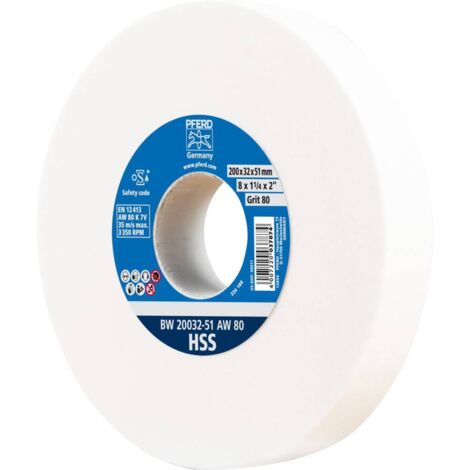 PFERD TOOLS 39009704 Meule pour touret Diamètre 200 mm Ø de perçage 51 mm acier 1 pc(s)
