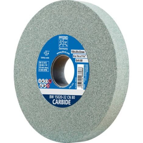 PFERD TOOLS 39009724 Meule pour touret Diamètre 150 mm Ø de perçage 32 mm Verre, métal, acier 1 pc(s)