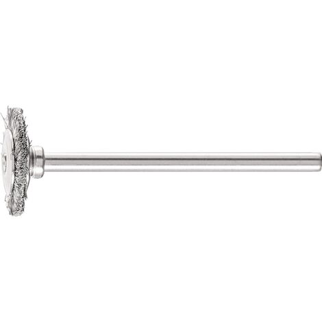 PFERD TOOLS 43100352 Minirundbürste RBU 1602/3 INOX 0,10 D16xB2xL3mm VA