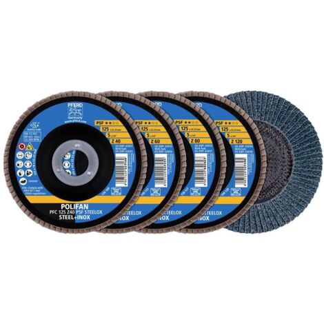 PFERD TOOLS 69198300 Disque à surfacer à lamelles Diamètre 125 mm 1 set