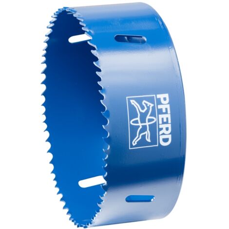 PFERD TOOLS Bi-Metall Lochsäge Co8/M42 Ø 114 mm Schnitttiefe 31 mm für Stahl, Edelstahl, Blech, Holz