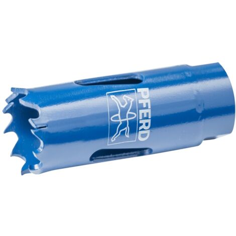 PFERD TOOLS Bi-Metall Lochsäge Co8/M42 Ø 20mm Schnitttiefe 36 mm für Stahl, Edelstahl, Blech, Holz