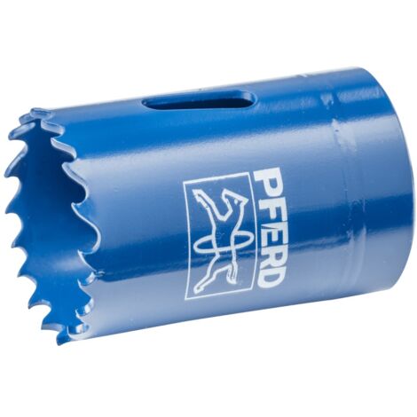 PFERD TOOLS Bi-Metall Lochsäge Co8/M42 Ø 33 mm Schnitttiefe 36 mm für Stahl, Edelstahl, Blech, Holz