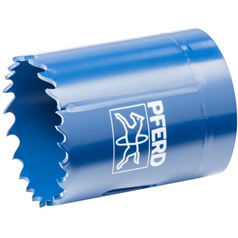 PFERD TOOLS Bi-Metall Lochsäge Co8/M42 Ø 40mm Schnitttiefe 36 mm für Stahl, Edelstahl, Blech, Holz