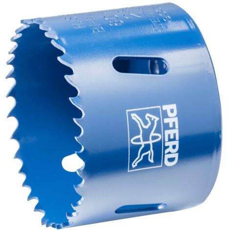 PFERD TOOLS Bi-Metall Lochsäge Co8/M42 Ø 60mm Schnitttiefe 31 mm für Stahl, Edelstahl, Blech, Holz