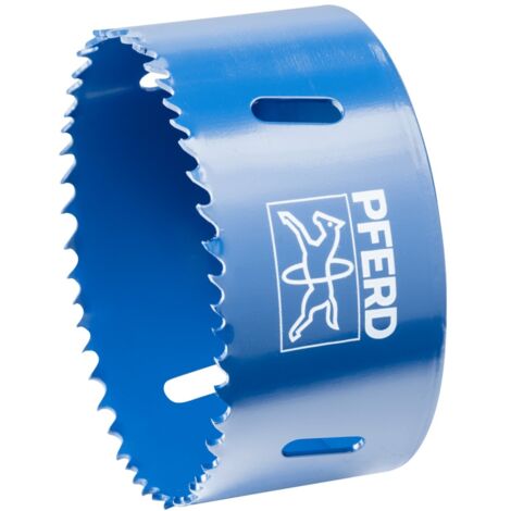 PFERD TOOLS Bi-Metall Lochsäge Co8/M42 Ø 86 mm Schnitttiefe 31 mm für Stahl, Edelstahl, Blech, Holz