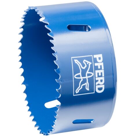 PFERD TOOLS Bi-Metall Lochsäge Co8/M42 Ø 89 mm Schnitttiefe 31 mm für Stahl, Edelstahl, Blech, Holz