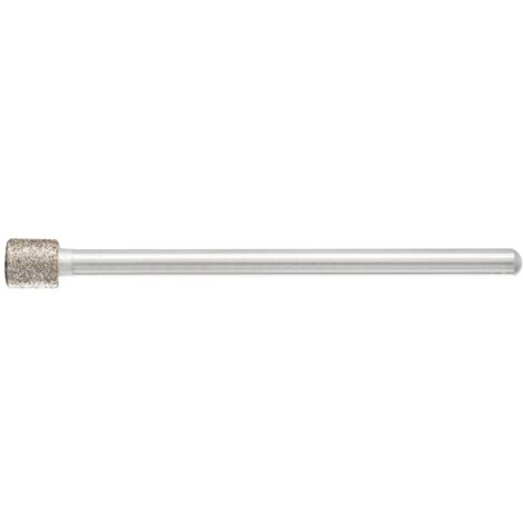 PFERD TOOLS CBN-Schleifstift Zyl. Ø 5,0mm Schaft-Ø 3 mm B126 (mit.) zum Schleifen von Bohrungen/Radien 5 Stk