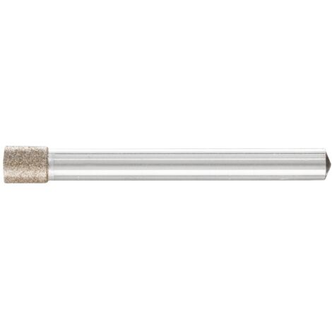 PFERD TOOLS CBN-Schleifstift Zyl. Ø 7,0mm Schaft-Ø 6 mm B126 (mit.) zum Schleifen von Bohrungen/Radien