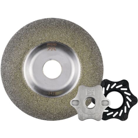 PFERD TOOLS CC-GRIND SOLID DIAMOND 115x22,23 mm D852 (sehr grob) zum Bearbeiten harter Werkstoffe