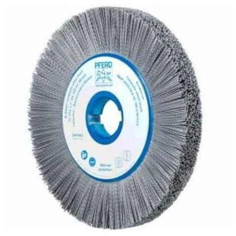 PFERD TOOLS COMPOSITE FLEX Rundbürste RBUP Ø 300x25x50,8 mm Bohrung SiC-Filament-Ø 0,90mm Korn 180 stationär