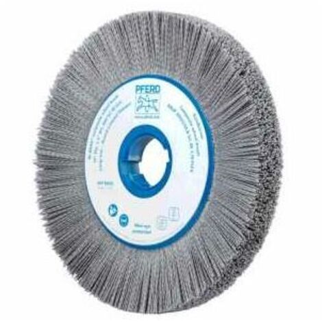 PFERD TOOLS COMPOSITE FLEX Rundbürste RBUP Ø 300x25x50,8 mm Bohrung SiC-Filament-Ø 1,10mm Korn 80 stationär