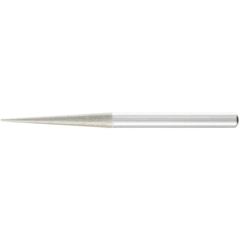 PFERD TOOLS Diamant-Schleifstift Spitzkegel Ø6x7° SchaftØ6 mm D64 (fein) zum Anfasen/Entgraten/Senken