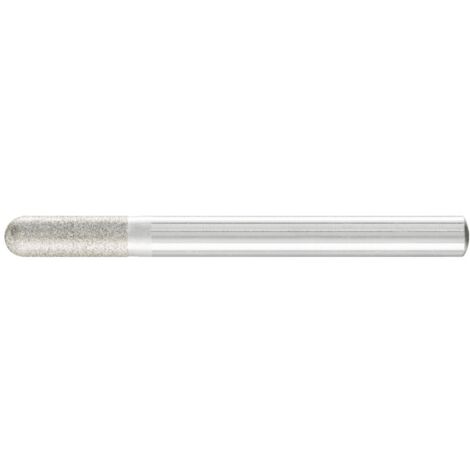 PFERD TOOLS Diamant-Schleifstift Walzenrund Ø6,0mm Schaft-Ø6 mm D126 (mittel) ideal für den Handeinsatz