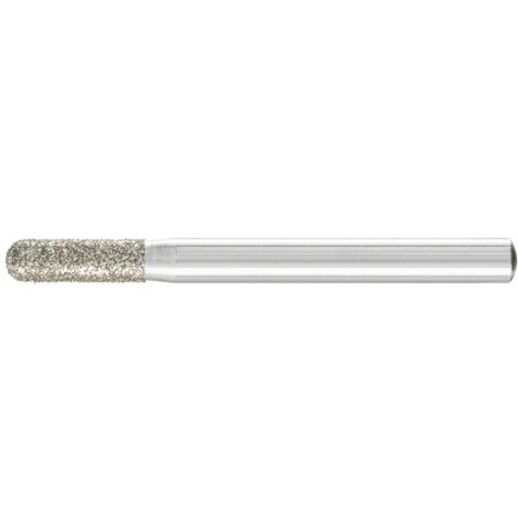 PFERD TOOLS Diamant-Schleifstift Walzenrund Ø6,0mm Schaft-Ø6 mm D357 (grob) zum Schleifen von GFK/CFK
