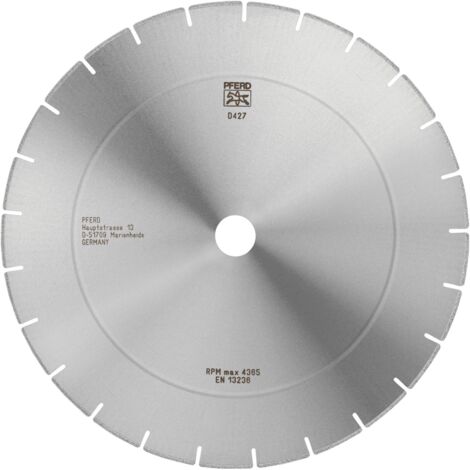 PFERD TOOLS Diamant-Trennscheibe D1A1R 350x2,8x30,0mm D427 (grob) segmentiert für GFK/CFK