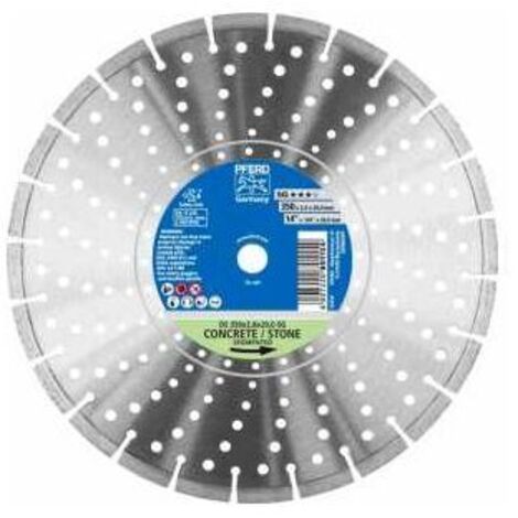 PFERD TOOLS Diamant-Trennscheibe DS 350x2,8x20,0mm SG für schnelles Trennen von Stein und Beton
