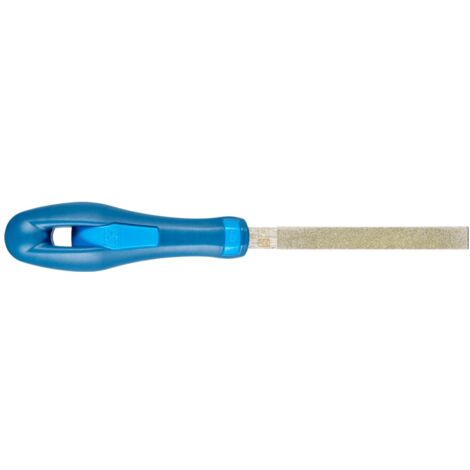 PFERD TOOLS Diamant-Werkstattfeile flachstumpf 100mm D151 (mittel) für harte Werkstoffe