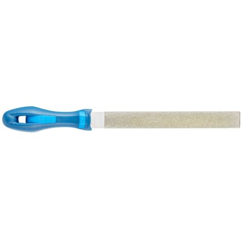 PFERD TOOLS Diamant-Werkstattfeile flachstumpf 200mm D251 (mittel) für harte Werkstoffe GFK/CFK