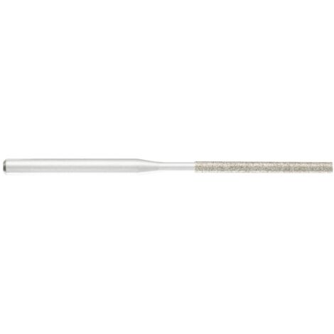 PFERD TOOLS Diamantfeile für Handfeilgerät rund Ø2,0x60mm Schaft-Ø3 mm D126 (mittel) komplett