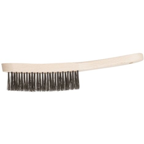 PFERD TOOLS Handbürste für Kehlnähte HBK 3reihig Edelstahl-Draht-Ø 0,35 mm (10)