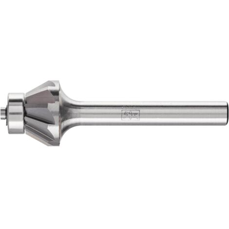 PFERD TOOLS Hartmetall Frässtift EDGE Kegelsenk KSJ 30° Ø 16x05 mm Schaft-Ø 6 mm Kantenbearbeitung