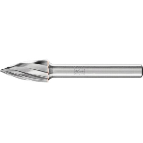 PFERD TOOLS Hartmetall Frässtift Spitzbogen SPG Ø 10x20mm Schaft-Ø 6 mm Z1 universal grob