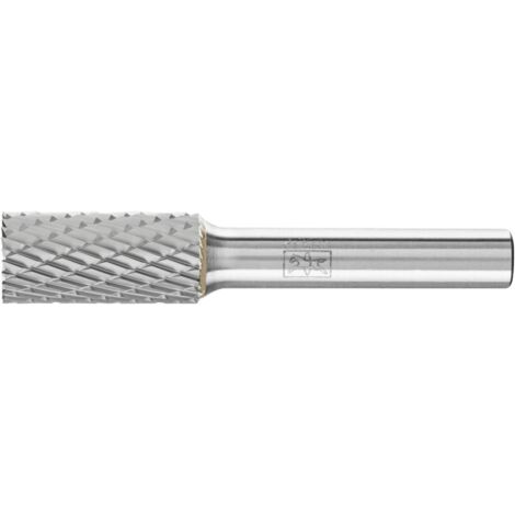 PFERD TOOLS Hartmetall Frässtift Zylinder ZYAS stirnverzahnt Ø 12x25mm Schaft-Ø 8mm Z3P universal mittel kreuzverzahnt