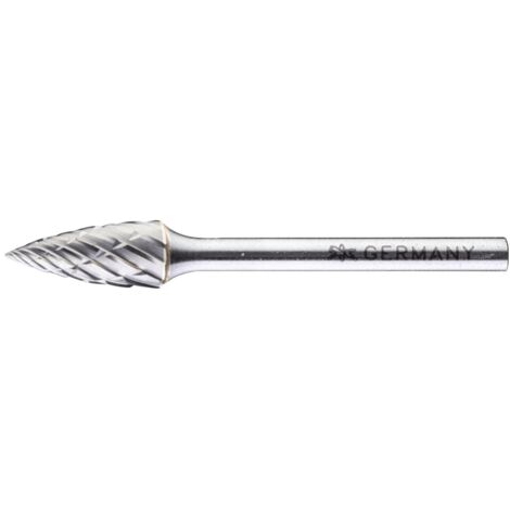 PFERD TOOLS Hartmetall Hochleistungsfrässtift ALLROUND Spitzbogen SPG Ø06x13mm Schaft-Ø 3mm universal grob