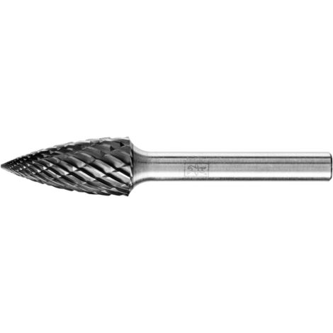 PFERD TOOLS Hartmetall Hochleistungsfrässtift ALLROUND Spitzbogen SPG Ø 12x25mm Schaft-Ø 6mm HICOAT universal