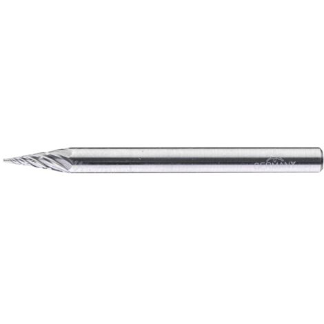 PFERD TOOLS Hartmetall Hochleistungsfrässtift ALLROUND Spitzkegel SKM Ø03x07mm Schaft-Ø 3mm universal grob