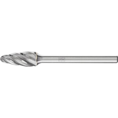 PFERD TOOLS Hartmetall Hochleistungsfrässtift ALU Rundbogen RBF Ø 06x13mm Schaft-Ø 3mm für Alu/NE Metalle