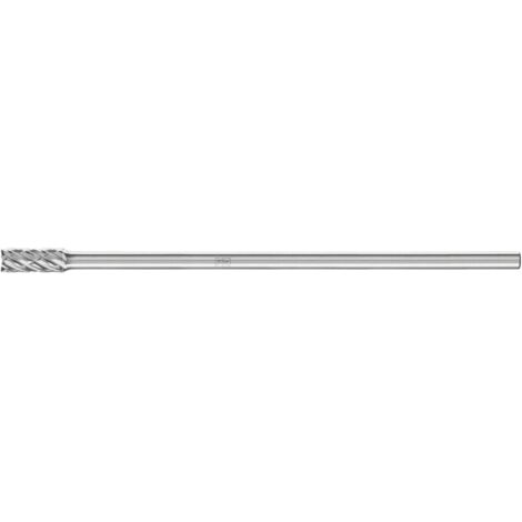 PFERD TOOLS Hartmetall Hochleistungsfrässtift STEEL Zylinder ZYAS stirnverzahnt Ø 08x20mm Schaft-Ø 6x150mm Stahl