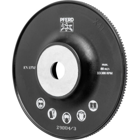 PFERD TOOLS Hochleistungs-Stützteller mit Spannmutter Ø 115 H-GT115 M14 für Winkelschleifer 115