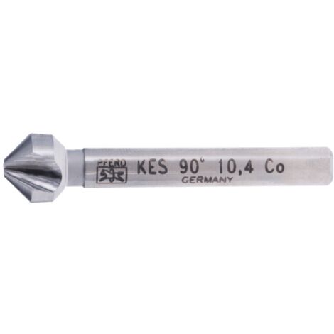 PFERD TOOLS HSSE Co5 Kegel-und Entgratsenker 90° Ø 10,4 mm Schaft-Ø 6 mm DIN 335 C