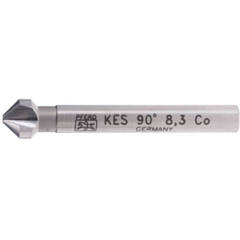 PFERD TOOLS HSSE Co5 Kegel-und Entgratsenker 90° Ø 8,3 mm Schaft-Ø 6 mm DIN 335 C