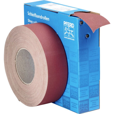 PFERD TOOLS Korund Schleifbandrolle Gewebe SBR Breite 50mmxLänge 50m A320 für universelle Anwendung