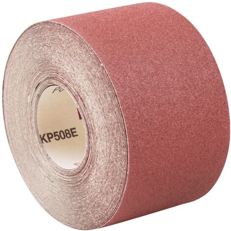 PFERD TOOLS Korund Schleifbandrolle Papier SBR-P Breite 115 mmxLänge 25m A60 für universelle Anwendung