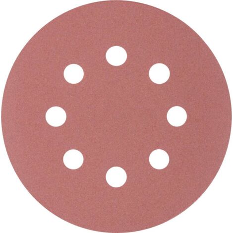 PFERD TOOLS KSS 125 8 L A 400 45017040 Feuille abrasive pour ponceuse excentrique perforé Grain 400 (Ø) 125 mm 25 pc(s) Y189072