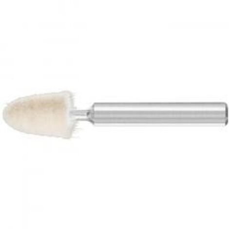 PFERD TOOLS mittelharte Filzpolierstifte Kegelform Ø 10x15 mm Schaft-Ø 6 mm 10 Stk