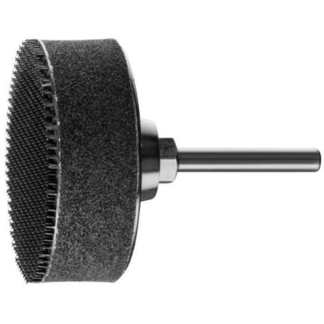 PFERD TOOLS POLINOX Halter für Vlies Marmorierronden Kletthaftend Ø 60mm Schaft-Ø 6 mm