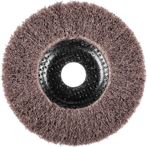 PFERD TOOLS POLINOX Vlies-Schleifdisc PNL Ø 125 mm Bohrung-Ø 22,23 mm A100 für Feinschliff und Finish