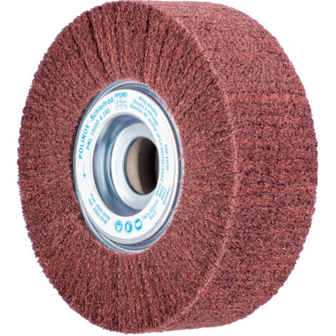 PFERD TOOLS POLINOX Vlies-Schleifrad PNL Ø 150x50mm Bohrung-Ø 25,4 mm A280 für Feinschliff und Finish